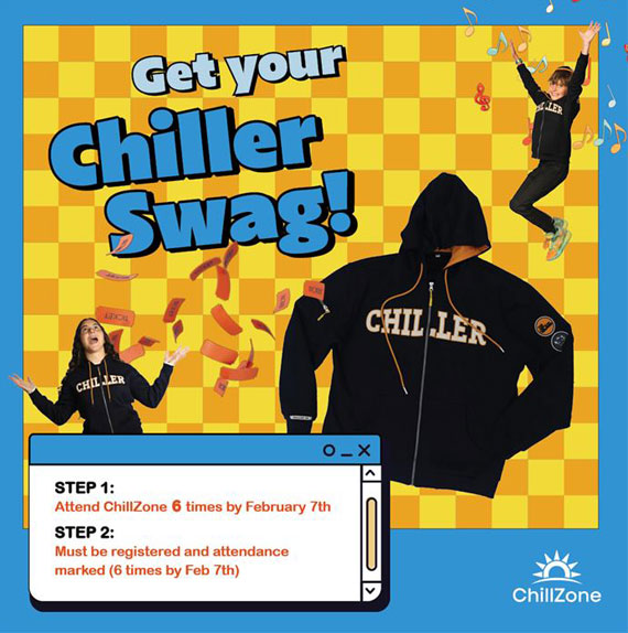 Get your Chiller swag flyer
